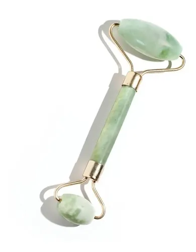 Masajeador Facial Corporal Rodillo Roller Piedra Jade