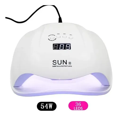 Cabina Uñas Uv Led Sun X 54w Esmalte Semipermanente