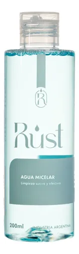 Agua Micelar Rust Cosméticos Facial Limpieza Suave 200 Ml