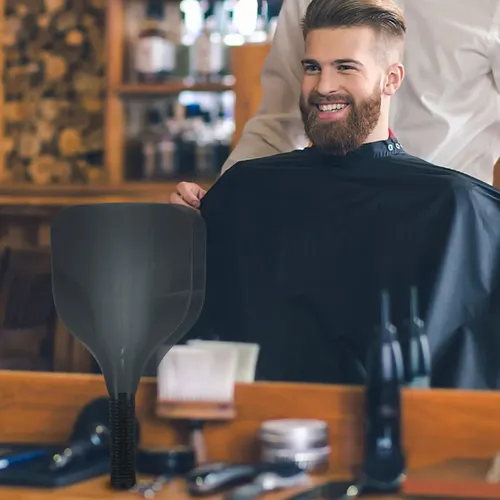 3 Piezas De Protectores De Cabello Con Mango Para Corte De P