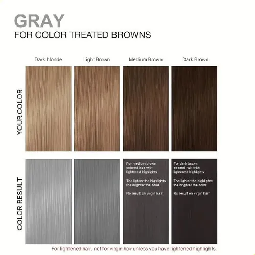 Ltinte Semipermanente Lj Grey Para Cabello Decolorado 268 Ml