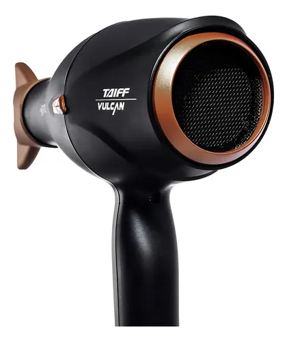 Taiff Secador Pelo Profesional Vulcan 2400w Digital Negro Cs