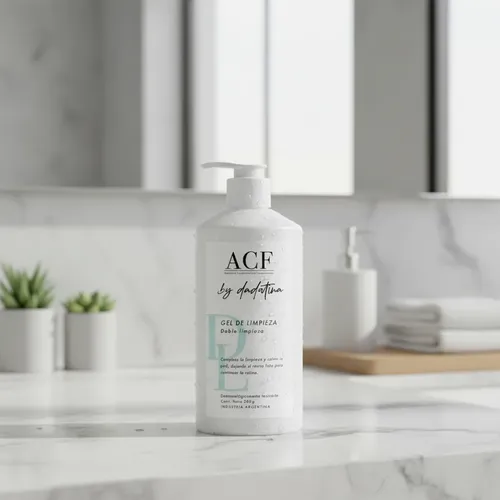 Acf Gel Limpieza Facial By Dadatina 200g Doble Limpieza.