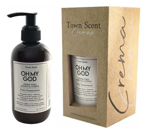 Crema Manos Y Cuerpo Mujer Town Scent Oh My God X 250ml