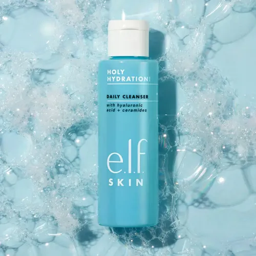 Cleanser E.L.F. Cosmetics Holy Hydration Ácido Hialurónico y Ceramidas 110 mL