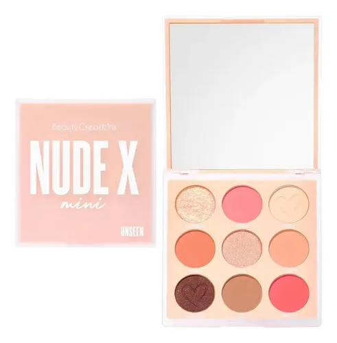 Paletas Nude X 9 Tonos Beauty Creations Color De La Sombra Unseen A