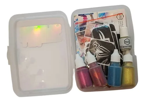 Kit Glitter Gliter Bar Tattoo Glitter Temporal Makeup