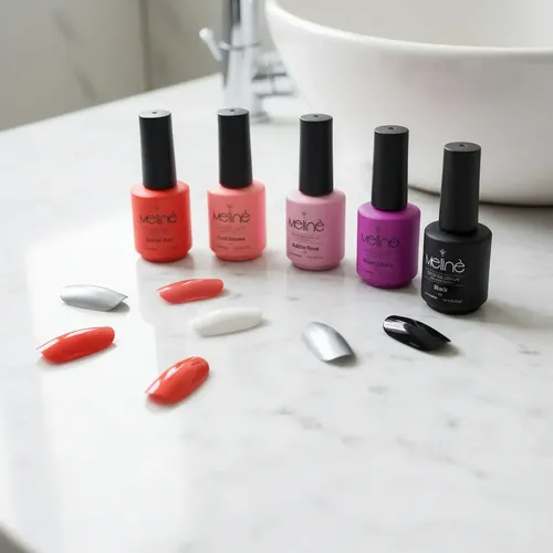 Esmaltes Semipermanentes Meline X 8 Unidades Nuevos Colores!