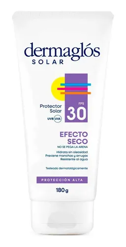 Protector solar Dermaglós FPS 30 Efecto Seco 30FPS en crema