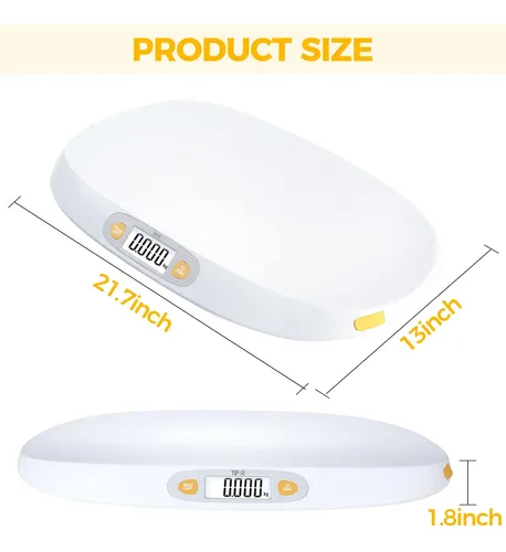 Balanza Digital Para Bebés Tipre 25 Kg Con Cinta Métrica Y P