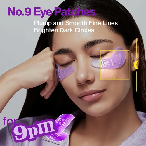 Parche Para Ojos Numbuzin No.9 Nad+ Colágeno Para Ojeras