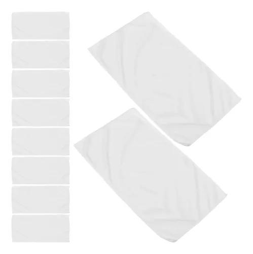 10 Paños Faciales De Microfibra, Desmaquillantes Reutilizabl