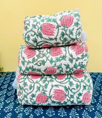 Set De 3 Neceseres Y Neceseres De Maquillaje De Diseño Con E