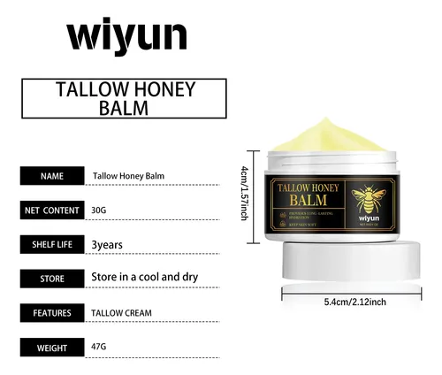 Hidratante Facial De Sebo Y Miel De Res Wiyun