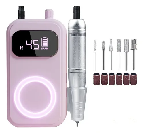 Lijadora Eléctrica Portátil Con Motor De Taladro De Uñas