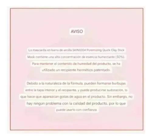 – Mascarilla Stick Rosa Centella Blackhead I1