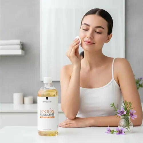 Locion Astringente Piel Grasa Acne Romero 500 Ml Biobellus