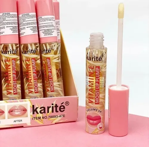 Labial Voluminizador Gloss Aumenta Labios Colageno Karité