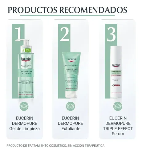 Eucerin Dermopure Oil Control Gel Limpiador Facial 400ml
