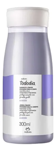 Jabon Liquido Natura Tododia Cremoso Algodón X 300ml