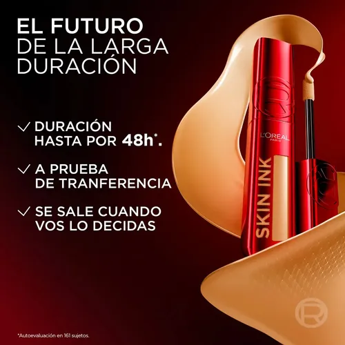 L’Oréal Paris Infallible Skin Ink Base de Maquillaje y Corrector 2 en 1 Tono 100