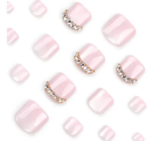 Xw. Aflorish- Pegatinas For Dedos De Los Pies Con Diamantes