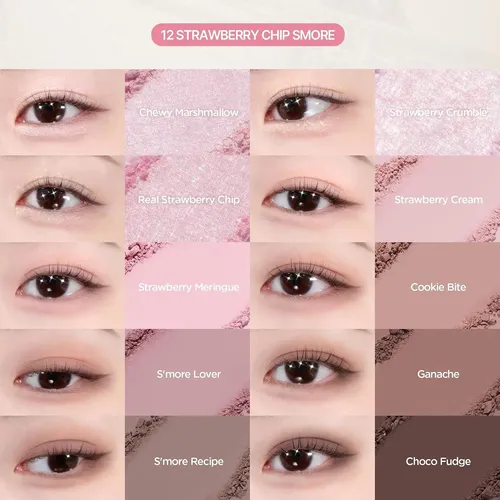 Paleta De Sombras Lilybyred Mood Keyboard 10 Tonos Coreanos
