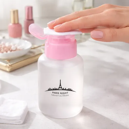Botella Dosificador De Liquidos De 60 Ml Para Manicuristas