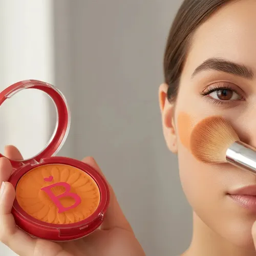 Maquillaje Rubor Blush Tono 01 Polvo Rostro Maquillaje Rostro 4 Tonos Veoquiero