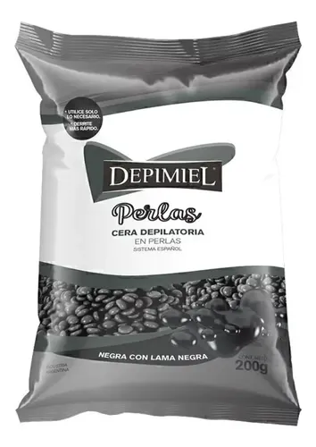 Cera Depiladora Negra En Perlas Depimiel X 200 G (6927)
