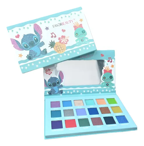 Favorbeauty Paleta Infantil Stitch 18 Sombras De Ojos