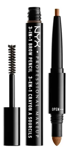 Lápiz Para Cejas 3 En 1 Nyx Caramelo