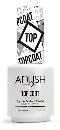 Esmalte Semipermanente Top Coat X15 Ml Anush