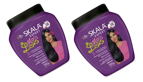 Mascara Crema Skala Cabello Mais Lisos 1000 Gr Vegana X 2 U