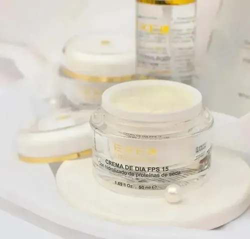Crema De Dia Exel Linea Seda Antiarrugas Manchas Reafirma 50
