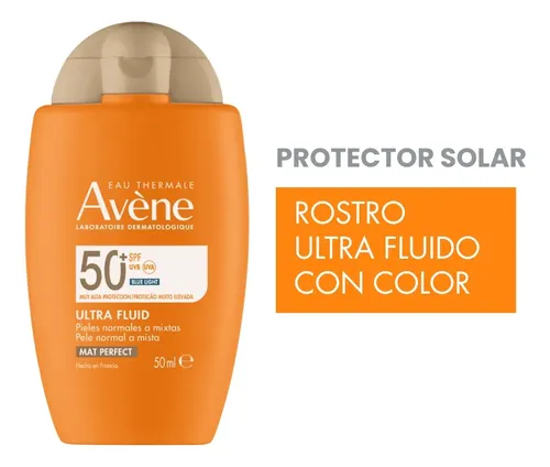 Avene Ultra Fluid Mat Perfect Spf50 Solar Facial C/c X 50ml
