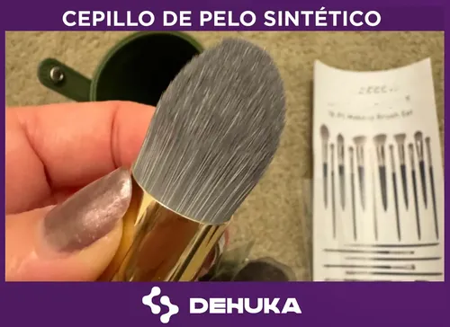 Set 20 Brochas Maquillaje Artístico Sintéticas Rostro Dehuka