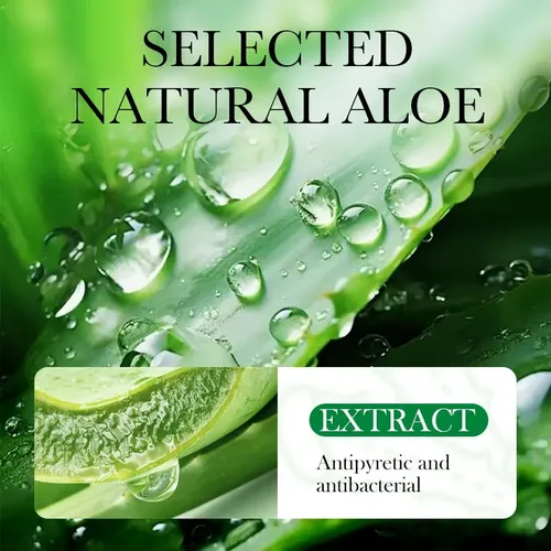 Sadoer Aloe Vera Gentle Soothing Double-sided Hair Removal W