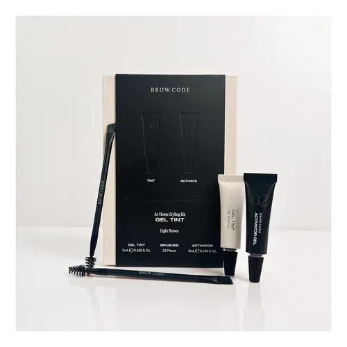 Kit De Tinte Para Cejas Brow Code Light Brown
