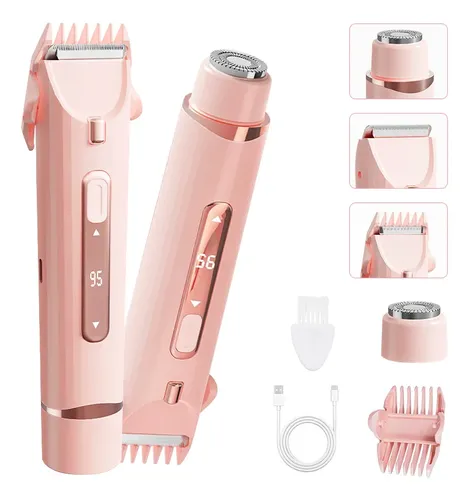 Depiladora De Bikini Para Mujer Electrica Doble Cabeza Tein