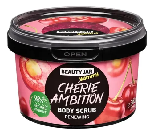 Exfoliante Corporal Renovador Beauty Jar Yummy de Cereza 360g