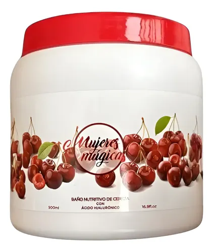 Baño De Crema Nutritivo Cereza Mujeres Mágicas 1/2kilo