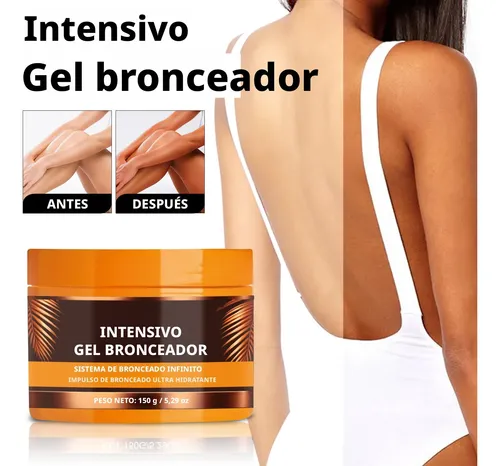 Gel Bronceador Intensivo Hidratante No Graso 150g