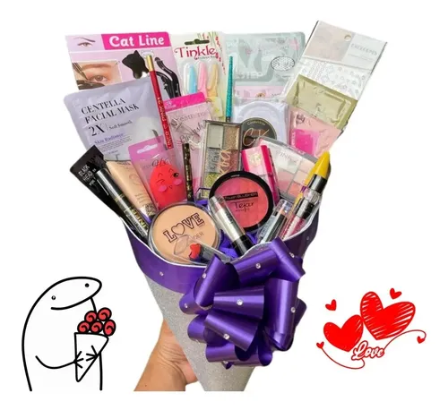 Ramo Maquillaje Grande Super Completo Premium Regalo 30 Pzas