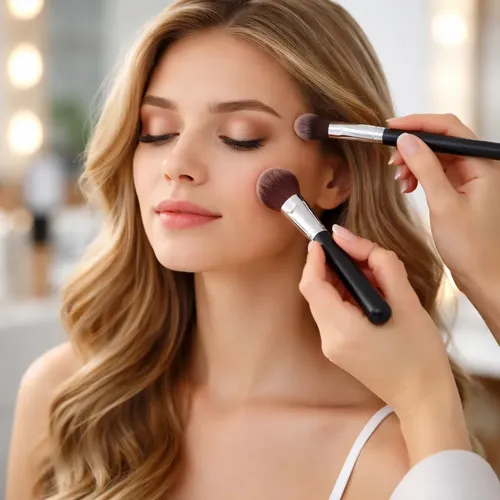 Set Kit Brochas Maquillaje Pinceles X10 Piezas