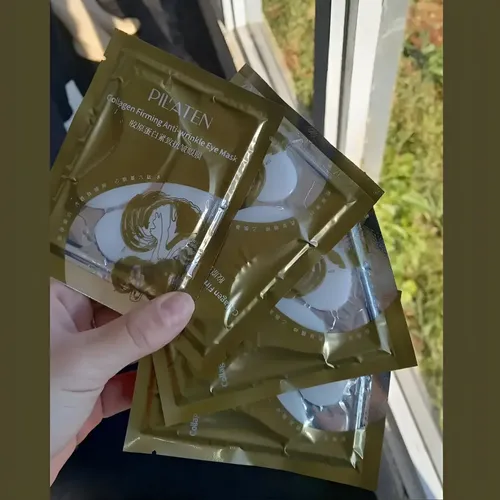 Mascarilla De Colageno Párpados Ojos Ojeras Pilaten X3