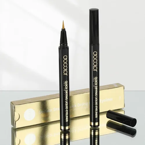 Docolor Liner Líquido Dorado Resistente Al Agua