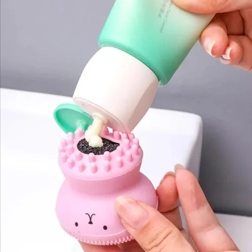 Cepillo Silicona Facial Limpiador Limpieza Exfoliante Facil