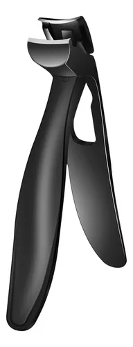 Cortauñas Para Uñas Gruesas, De Acero Inoxidable Negro