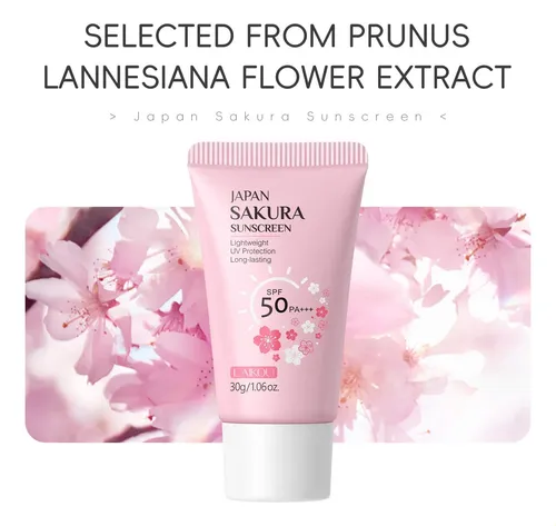 Set De Cuidado Facial Laikou Sakura Hidrata Y Reduce Ojeras